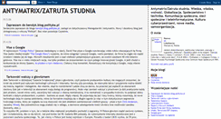 Desktop Screenshot of antymatrix.blogspot.com