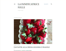 Tablet Screenshot of lapanificatricefolle.blogspot.com