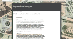 Desktop Screenshot of ingerenciaecorrupcao.blogspot.com