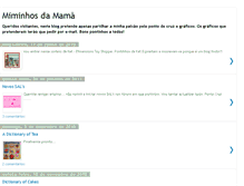 Tablet Screenshot of alentejana-miminhos.blogspot.com