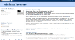 Desktop Screenshot of mindmap-freeware.blogspot.com