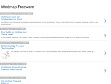 Tablet Screenshot of mindmap-freeware.blogspot.com