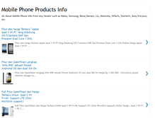 Tablet Screenshot of cellphoneproducts.blogspot.com