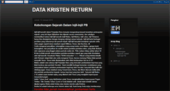 Desktop Screenshot of datakristen.blogspot.com