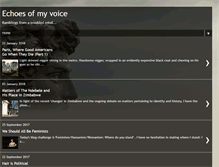 Tablet Screenshot of echoes-online.blogspot.com