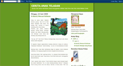 Desktop Screenshot of ceritaanakteladan.blogspot.com