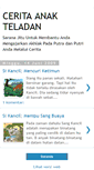 Mobile Screenshot of ceritaanakteladan.blogspot.com