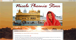 Desktop Screenshot of nicolephoenixstarr.blogspot.com