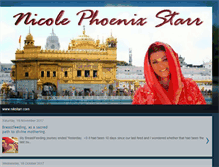 Tablet Screenshot of nicolephoenixstarr.blogspot.com