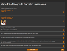 Tablet Screenshot of inesassassina.blogspot.com