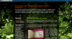 Desktop Screenshot of bolsosreciclados.blogspot.com