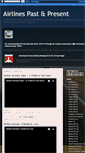 Mobile Screenshot of airlinespastpresent.blogspot.com
