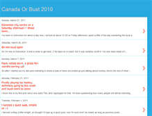 Tablet Screenshot of canadaorbust2010.blogspot.com