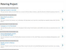 Tablet Screenshot of peteringproject.blogspot.com