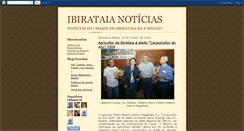 Desktop Screenshot of ibirataianoticias.blogspot.com