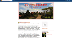 Desktop Screenshot of descubriendoafrica.blogspot.com
