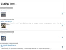 Tablet Screenshot of cargue-info.blogspot.com