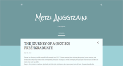 Desktop Screenshot of merianggraini.blogspot.com