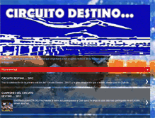 Tablet Screenshot of circuitodestino.blogspot.com