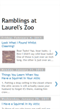 Mobile Screenshot of laurelszoo.blogspot.com