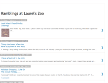 Tablet Screenshot of laurelszoo.blogspot.com