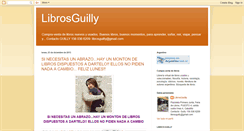 Desktop Screenshot of librosguilly.blogspot.com