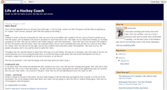 Desktop Screenshot of lifeofahockeycoach.blogspot.com