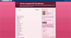 Desktop Screenshot of jill-l-acadienne.blogspot.com