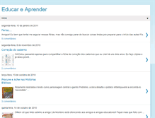 Tablet Screenshot of educareaprendersempre.blogspot.com