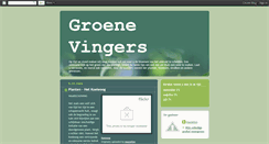 Desktop Screenshot of groenevingers-tuininfo.blogspot.com