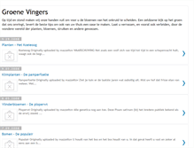 Tablet Screenshot of groenevingers-tuininfo.blogspot.com
