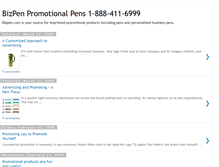 Tablet Screenshot of bizpenpromotionals.blogspot.com