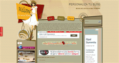 Desktop Screenshot of personaliza-tu-blog.blogspot.com