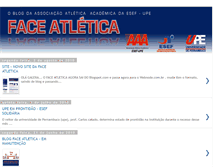 Tablet Screenshot of faceatletica.blogspot.com