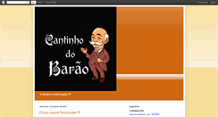 Desktop Screenshot of cantinhodobarao.blogspot.com