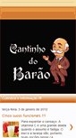 Mobile Screenshot of cantinhodobarao.blogspot.com