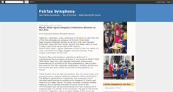 Desktop Screenshot of fairfaxsymphony.blogspot.com