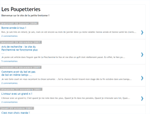 Tablet Screenshot of lespoupetteries.blogspot.com