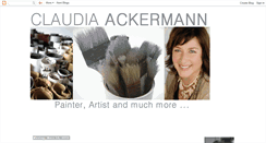 Desktop Screenshot of claudiaackermann.blogspot.com
