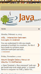 Mobile Screenshot of javamadeasy.blogspot.com