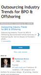 Mobile Screenshot of bpooutsourcingtrends.blogspot.com