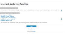 Tablet Screenshot of internetmarketguru.blogspot.com