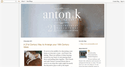 Desktop Screenshot of antonandk.blogspot.com