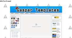 Desktop Screenshot of gaspar-templates.blogspot.com