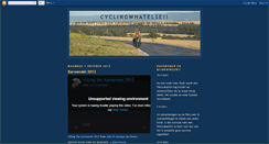 Desktop Screenshot of cyclingwhatelse.blogspot.com