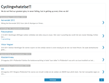 Tablet Screenshot of cyclingwhatelse.blogspot.com