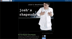 Desktop Screenshot of josh-rhapsody.blogspot.com