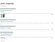 Tablet Screenshot of josh-rhapsody.blogspot.com