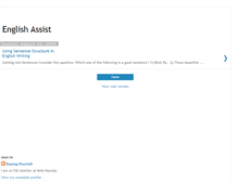 Tablet Screenshot of english-assist.blogspot.com