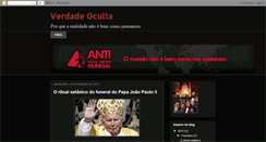 Desktop Screenshot of conspiracoesocultista.blogspot.com